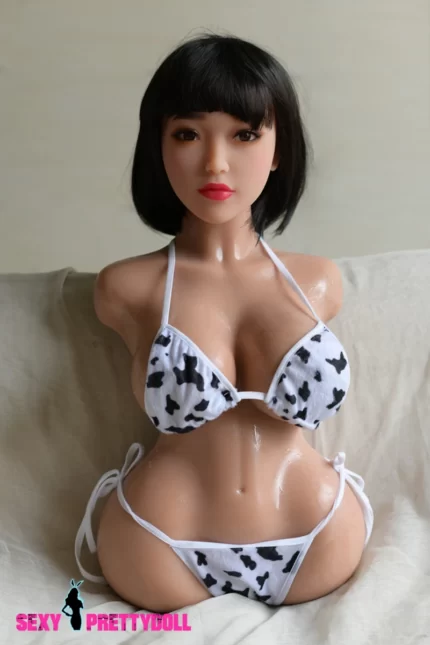 6Ye 66cm E-Cup medium breasts pure girl Torso Sex Doll (10)