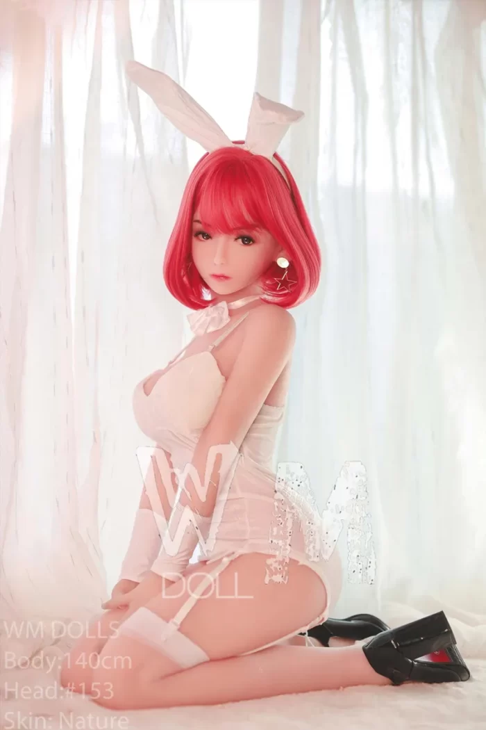 WM153 140CM A Cup Bunny Girl Sex Doll (13)