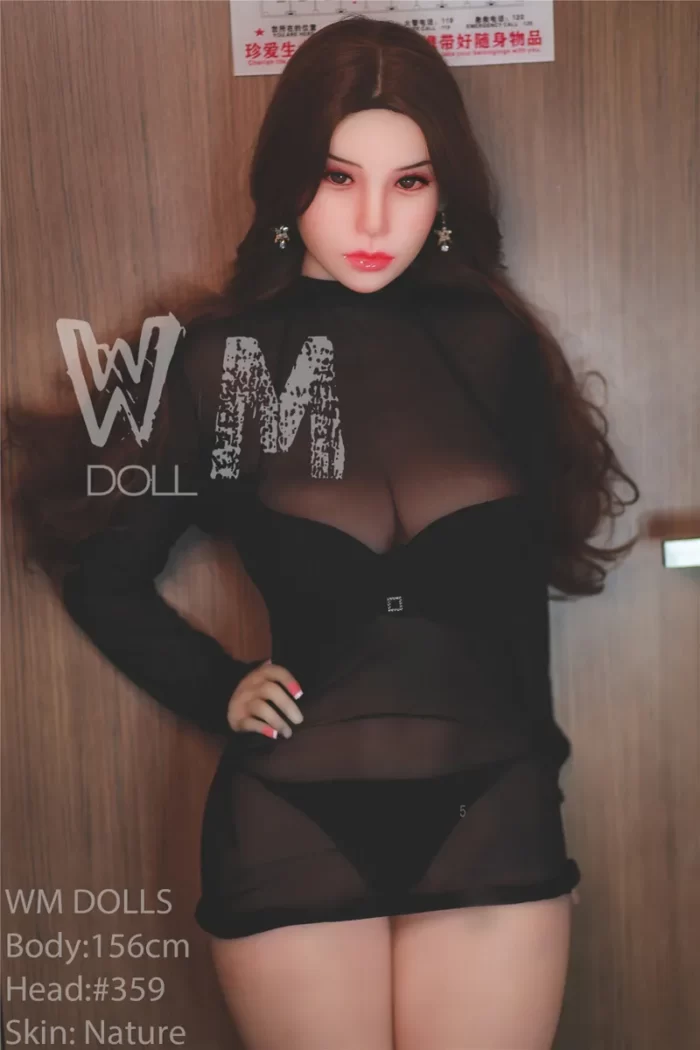 WM359 156CM H Cup Asian Face Sex Doll (21)