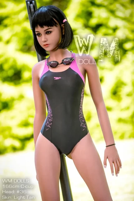 WM36 166CM C Cup Asian Face Cute Sex Doll (16)