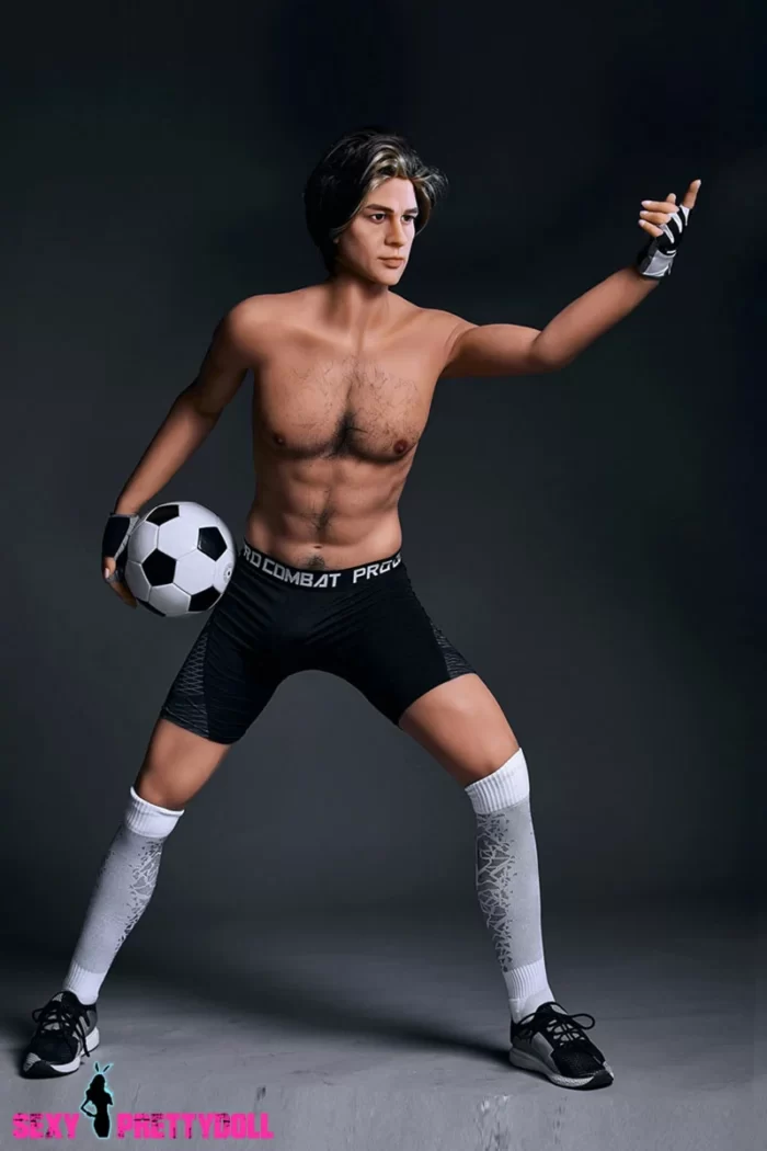 Irontech 175cm(5.7ft) Football Player Sex Doll for Women-Charles (6)
