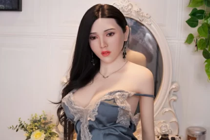 Af18 164cm E Cup Silicone Head Asian Realistic Sex Doll (8)