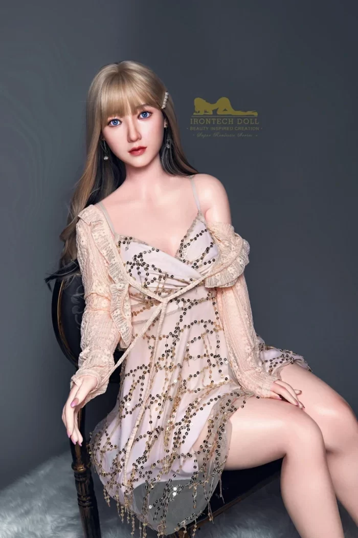 Irontech 152CM A Cup Asian Full Silicone Sex Doll-Candy (3)